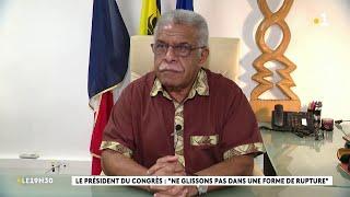 Prise de parole du Président du Gouvernement de la Nouvelle-Calédonie : Louis Mapou