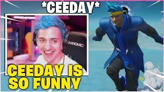 NINJA Reacts To *CEEDAY* "Ninja Skin Stays on During Secks"!