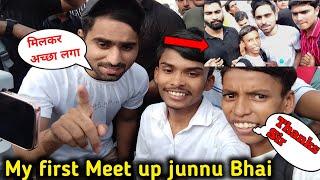 my first Meet up junnu ki Tech  in Delhi mein  @junnukitech