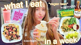 what i eat in a week as a vegan teen  *healthy & yummy*