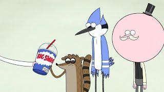 Regular Show - Mordecai And Rigby Have To Go Into Thomas Head