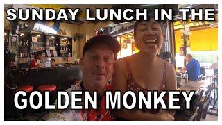 Sunday lunch with the lads in the Golden Monkey Jomtien, Pattaya