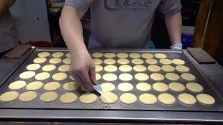 Japanese Pancake / Dorayaki 銅鑼燒製作 - Taiwanese Street Food