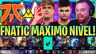 IBAI CASTEA A FNATIC EN SU MÁXIMO NIVEL! | FNC vs VIT LEC INVIERNO 2024 ESPAÑOL LVP