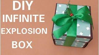 How to make Explosion Box | Infinite Explosion Box | Birthday Gift Ideas | Paper Craft Ideas