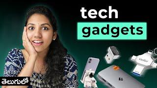 10 Best TECH Gadgets You Never Knew You Needed in 2024 (Telugu)