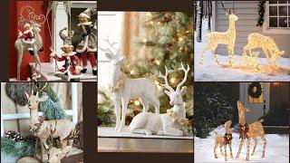 top 20+ ideas of Christmas deer decorations/Latest decoration of Christmas deer