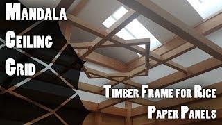 Mandala Ceiling: Timber Frame for Rice Paper Screens