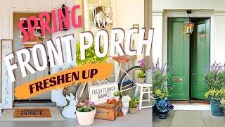 Porch Spring Mood and Decoration. What Can We Do on Porches for a Spring Look?