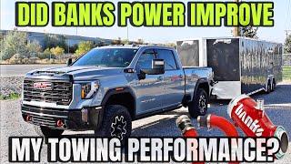 Banks Power Humbled The Haters! Tow Test W/ Boost Tubes/Turbo Inlet Prove To Be More Than Ornaments