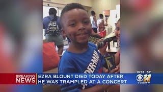 Youngest Injured Astroworld Victim, Dallas 9-Year-Old Ezra Blount, In Medically Induced Coma