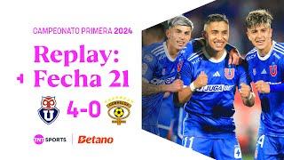 TNT Sports Replay | Universidad de Chile 4-0 Cobreloa | Fecha 21