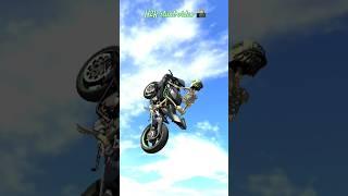 H2R bike stunt video  in Indian bike drawing 3d #shorts