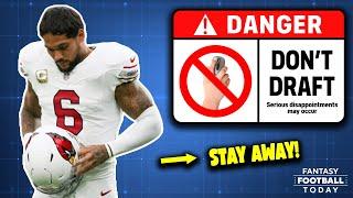 Do Not Draft List! 10 Overrated Players & Potential League-Losers! | 2024 Fantasy Football Advice