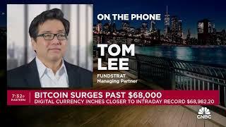 TOM LEE THINKS THAT $BTC WILL HIT $82K IN THE NEAR TERM, $150K BEFORE YEAR-END