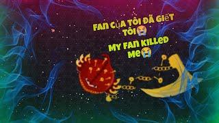 #evowars.io but I died by my fan | Getting High Score Easy tricks | AlanMoon Pro skills