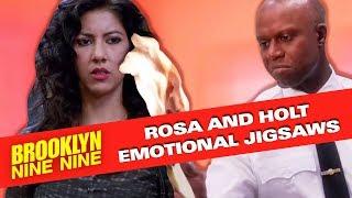 Rosa and Holt The Emotional Jigsaws | Brooklyn Nine-Nine