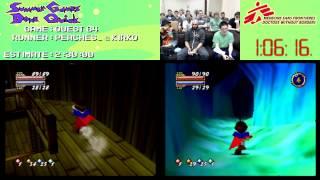 Quest 64 :: SPEED RUN Race [N64] in 2:13:20 #SGDQ 2013 ft. KirkQ & Peaches