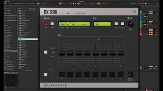 Inphonik RX1200 new update added Ambient Presets...