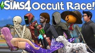 The Sims 4: Which Occult Creature is the FASTEST? (Life States Racing 5)
