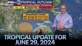 Tropical update: Beryl to become MAJOR hurricane, moving toward Caribbean Sea