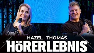 Hazel Thomas Live beim Podcastfestival über Ziegen, Yoga und Jesus