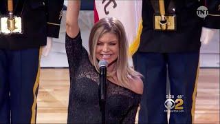 Social Media Cries Foul After Fergie's Rough Anthem Rendition At NBA All Star Game