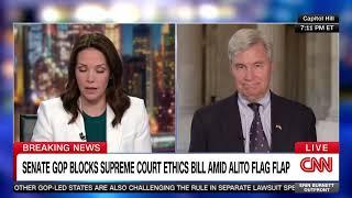 Sen. Whitehouse Joins CNN's OutFront to Discuss the Supreme Court's Ethics Crisis