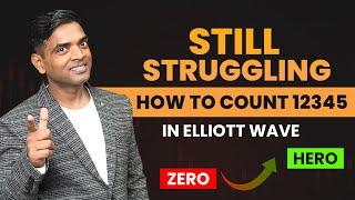 Learn the Basics of Elliott Wave | How to Start Count 12345 : Step-by-Step