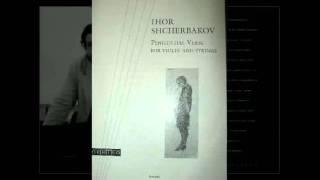 Igor Shcherbakov. Penitential verse
