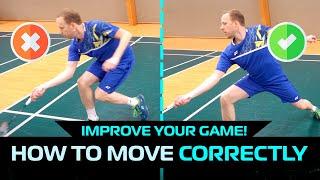 How to use footwork in badminton - 5 footwork moves