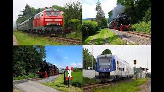 [Volldampf in den Taunus] Historische Eisenbahn Frankfurt 52 4867 und MZE 218 191-5 mit Sonderzug