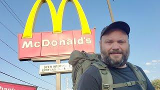 Stealth Camping behind McDonald's | Urban Camping | Solo Overnight | Alone