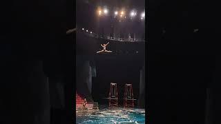 Flyyyyy 🫣 would you Jump? #circus #dive #acrobat Performer: Julie