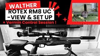 Walther Rotex RM8 UC - View & Set Up / Vermin Control, UK.