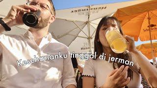 Living in Germany. Eps.5 // | celebrate our anniversary, christmas market, eat noodle ramen