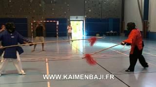 Baji Quan 2015 Seminar : Big spear fighting