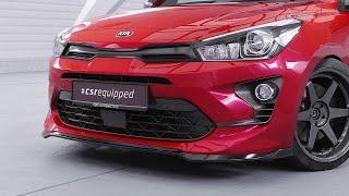 Frontspoiler für Kia Rio 4 FaceliftㅣCSL586ㅣ@csr-automotive