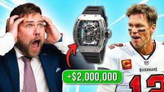 Watch Expert Reveals The Value of Tom Brady's INSANE Watch Collection