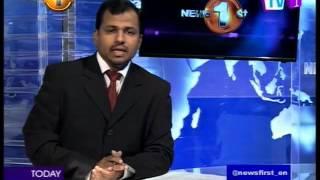 News 1st Prime time 8PM  Sinhala TV 01 08th March 2016