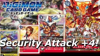 Digimon TCG - ShineGreymon Red Deck Profile (BT4)