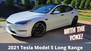 2021 Tesla Model S Long Range- With the Yoke!