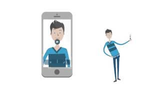 Mobile App time capsule animated explainer video London (custom)