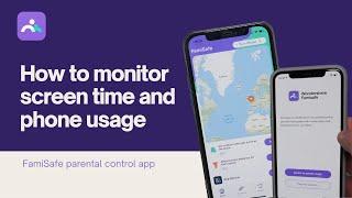 How to monitor phone usage and limit screen time via FamiSafe | Best parental control app