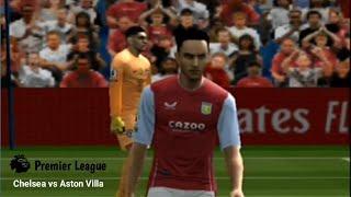 Chelsea vs Aston Villa - Premier League | Pes 2023 Ps2