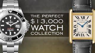 Building The Perfect Watch Collection For $13,000 - Over 20 Watches Mentioned And 6 Paths To Take