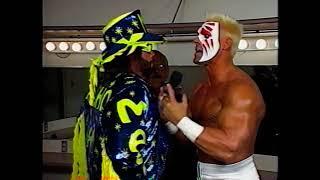 WCW SuperBrawl V - Gene Okerlund interviews Sting & Macho Man (1995-02-19)