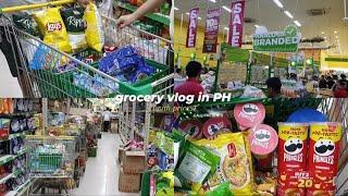 ️ grocery vlog ph | realistic shopping, chocolate store, pay bills, a day in a life vlog ️