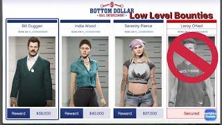 GTA 5 Bottom Dollar Bounty Low Level Bounty