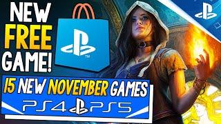 15 Upcoming NEW NOVEMBER 2024 PS5/PS4 Games - NEW FREE Game, New HORROR Game, New JRPG Remake + More